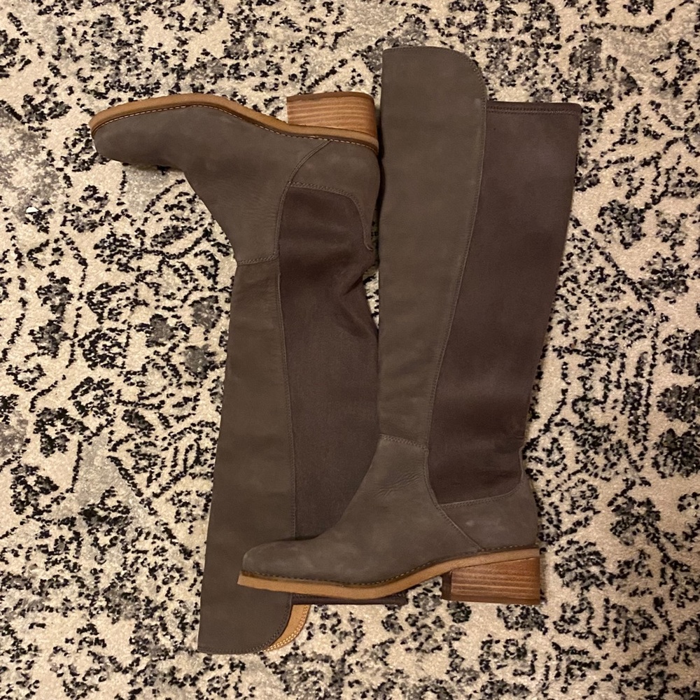 FREE SHIP!!! Lucky Brand Over the Knee Boots! NEVER WORN SZ 7.5